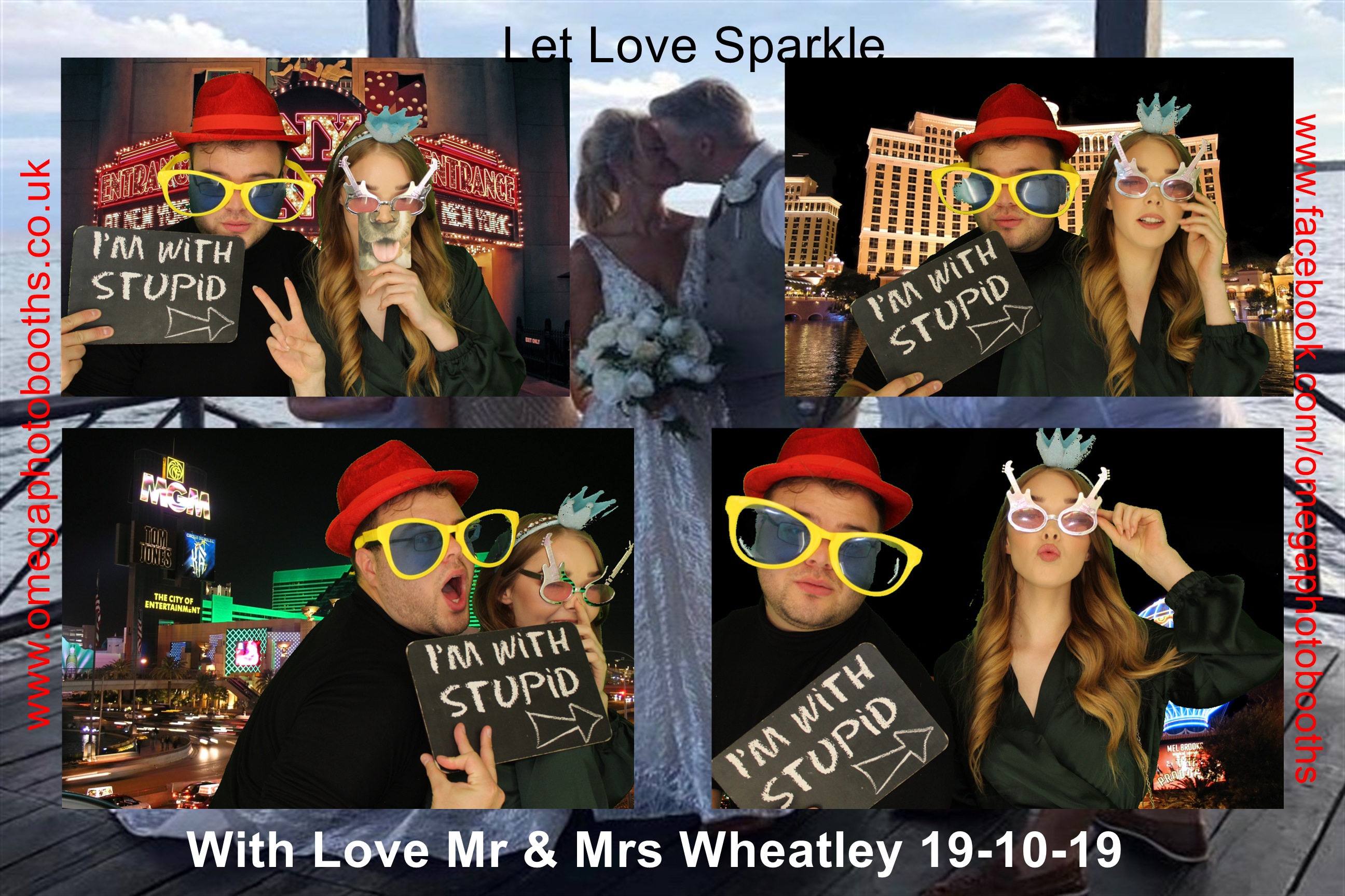 Mr & Mrs Wheatley  | View more photos from the event at gallery.omegaphotobooths.co.uk/u/Omega-Photobooths/Mr-Mrs-Wheatley